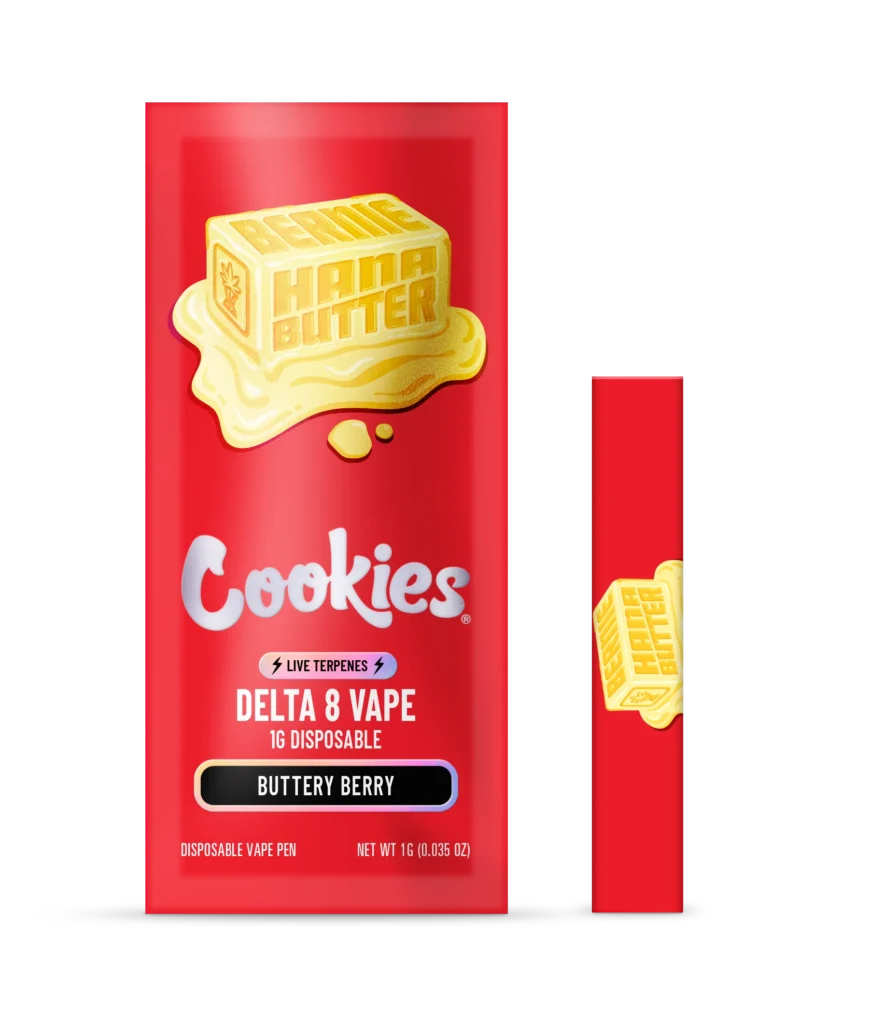 Berniehana Butter Cookies Disposable vape | Top 5 THC Vape | Free Delivery