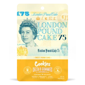 London Pound Cake 75 Cookies Gummies
